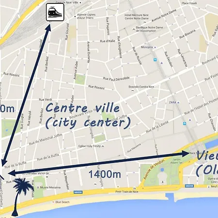 Les Gerardines By Enjoynice, 3-room With Airco And Balcony Νίκαια